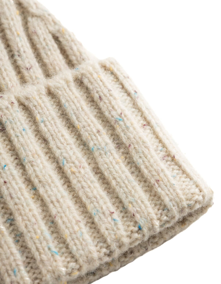 Les Deux Wells Fleck Rib Beanie