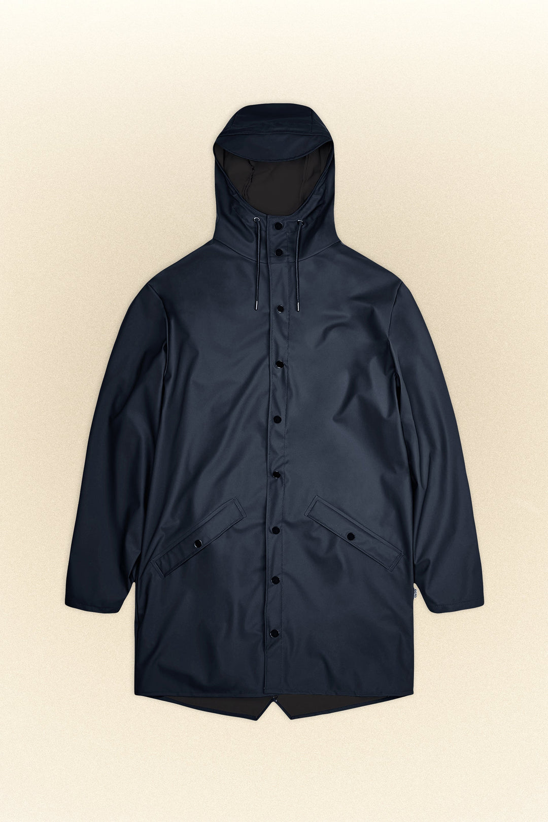 Rains Long Jacket Navy