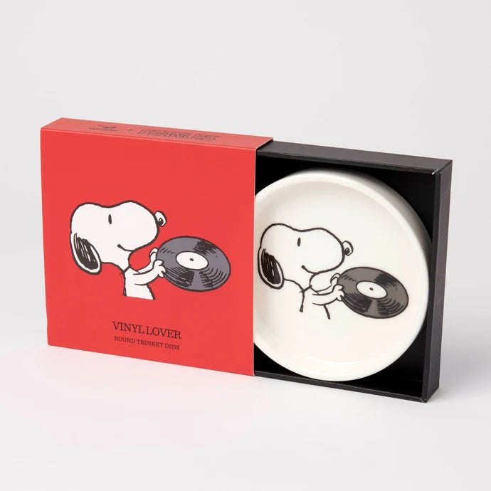 Peanuts Heart Shaped Trinket Dish - Vinyl Lover