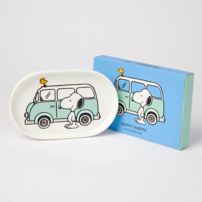 Peanuts Oval Trinket Dish - Camper