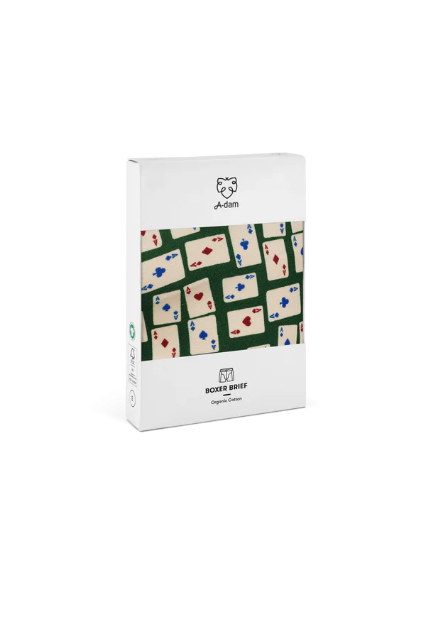 A-dam Dark Green Cardgame Boxers