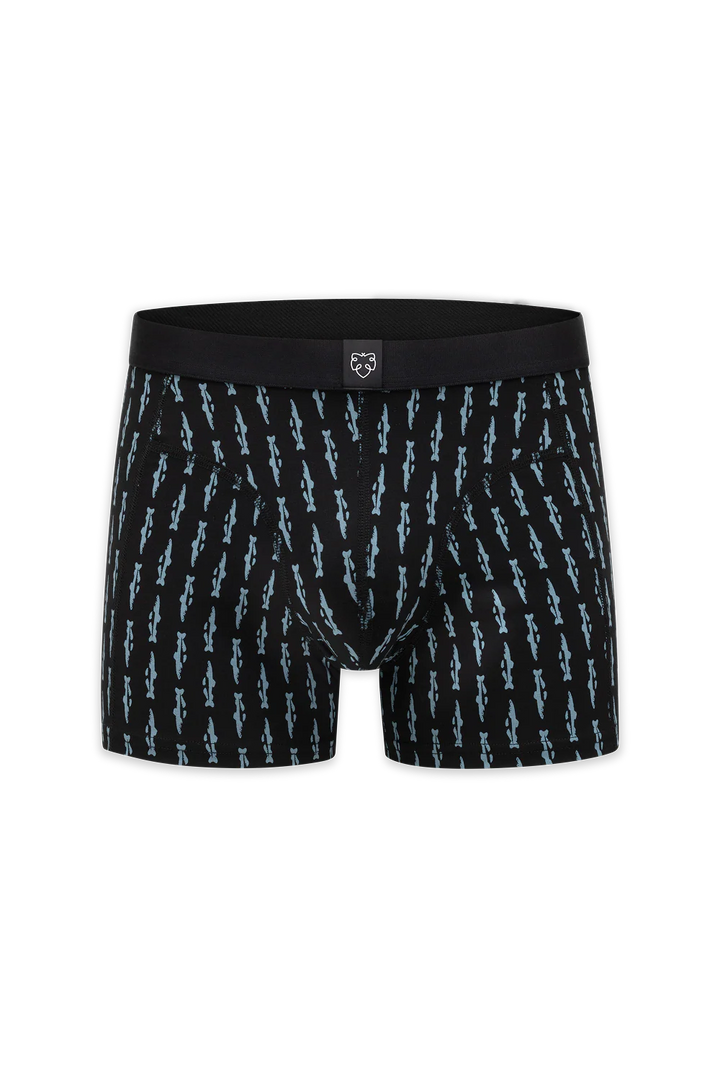A-dam Black Trout Boxers