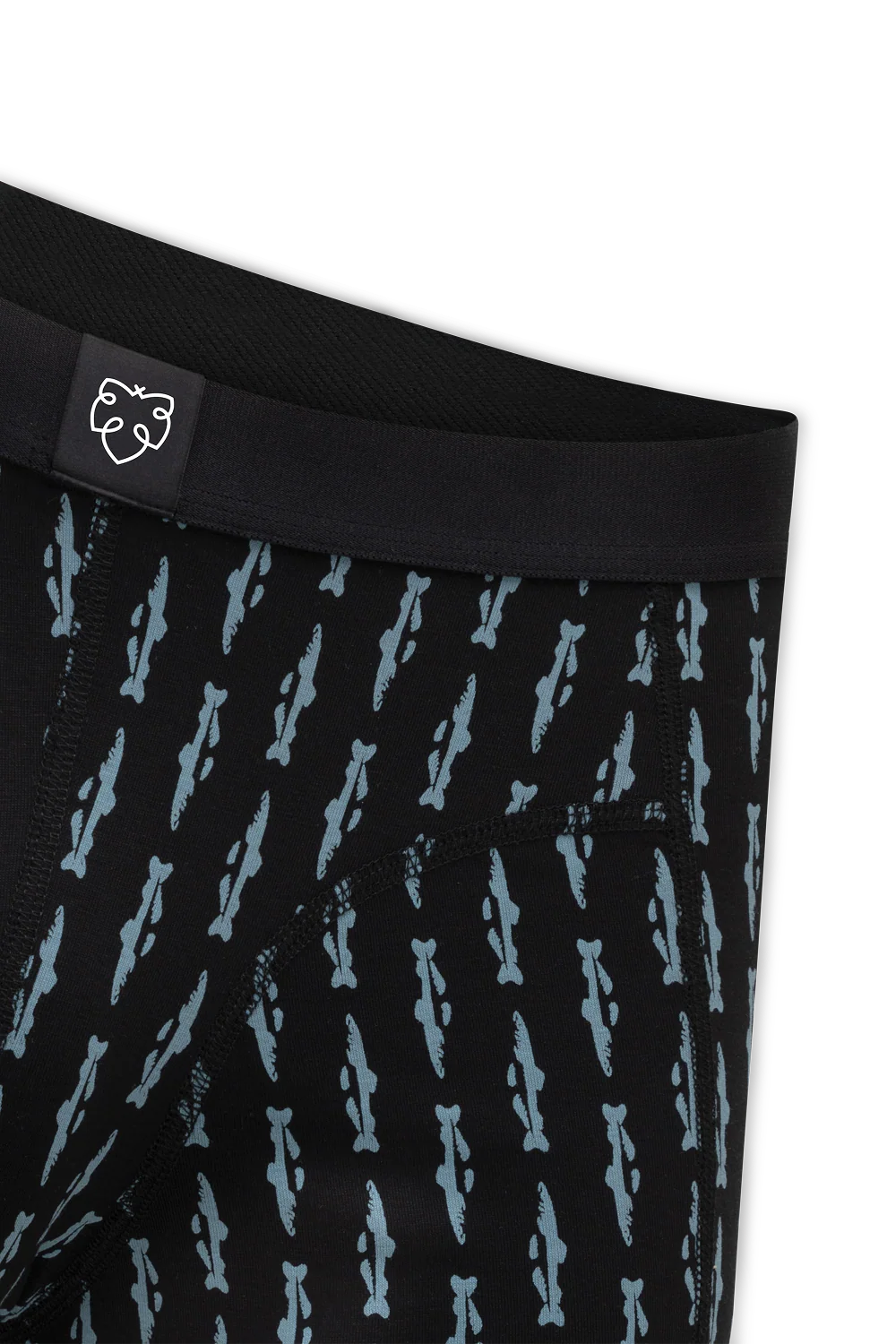 A-dam Black Trout Boxers