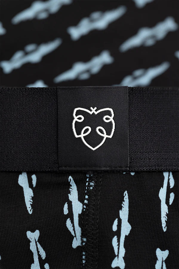A-dam Black Trout Boxers