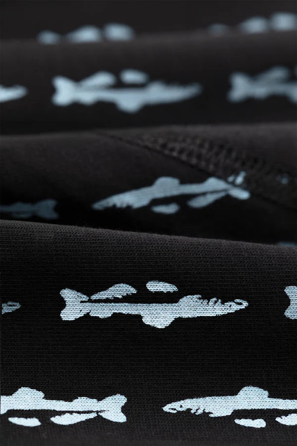 A-dam Black Trout Boxers