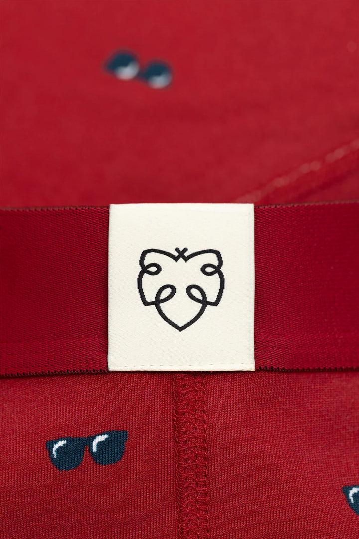 A-dam Red Sunnies Boxers