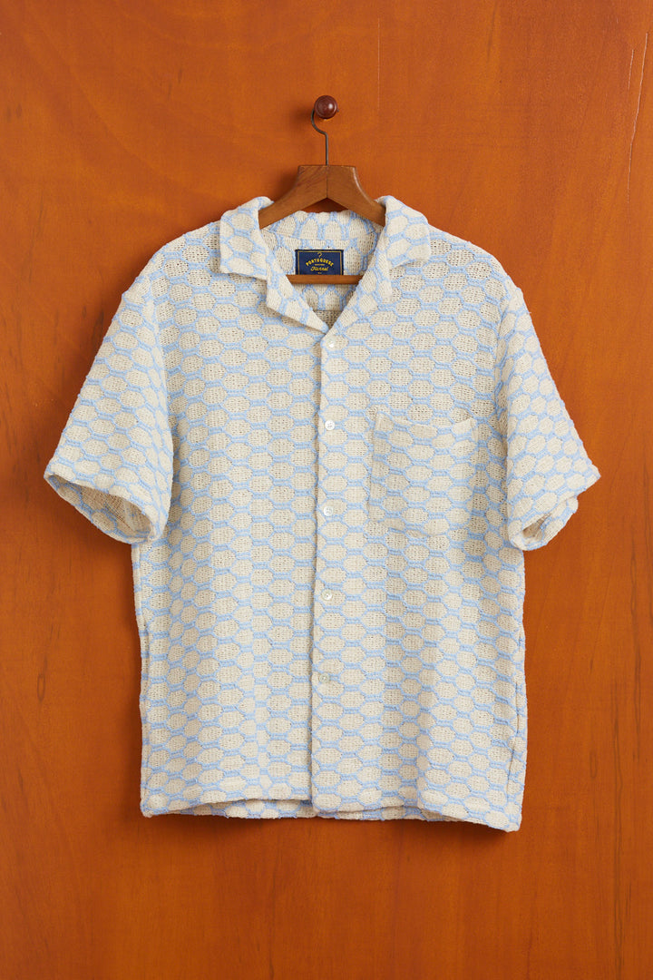 Portuguese Flannel Net Short Sleeve Shirt