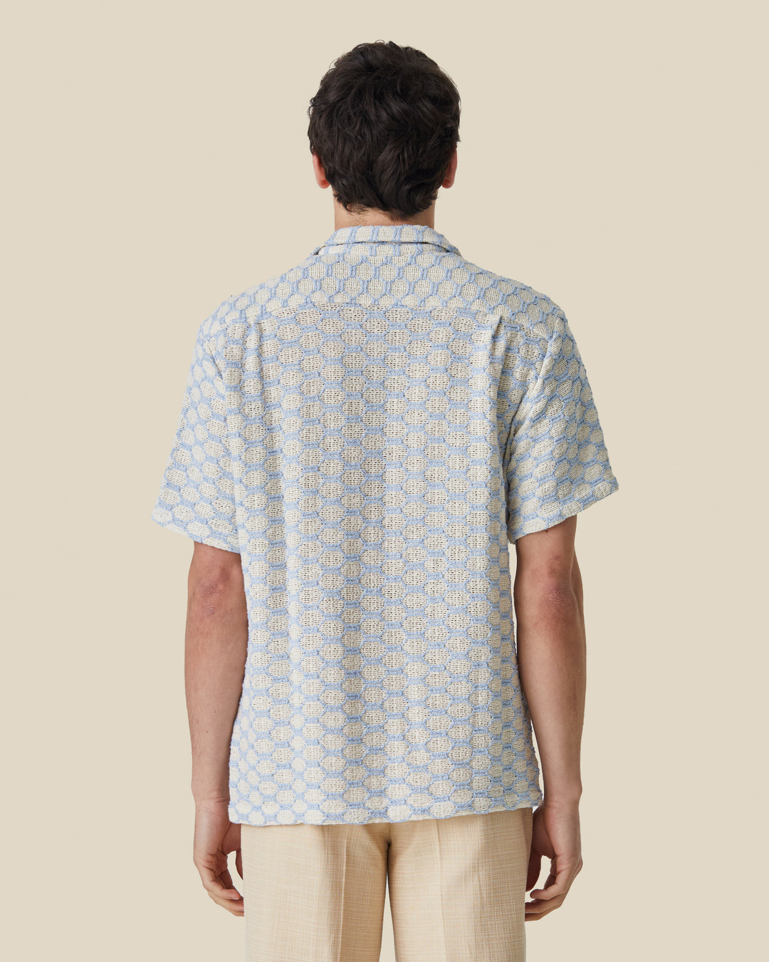 Portuguese Flannel Net Short Sleeve Shirt