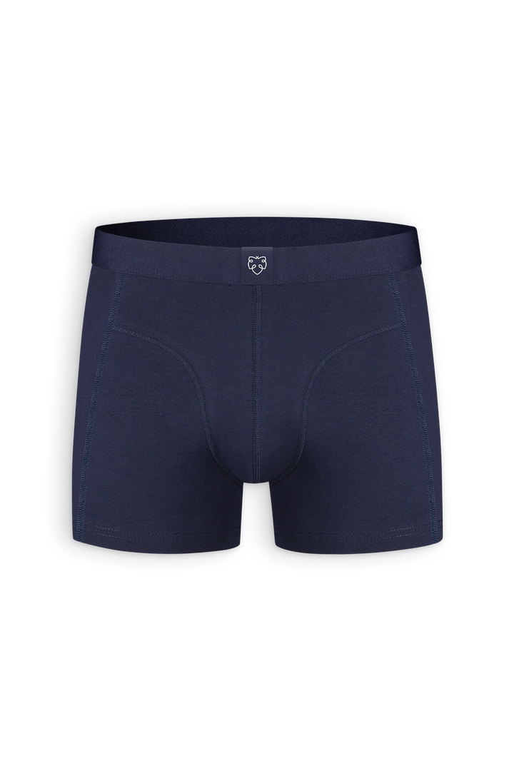 A-dam Dark Navy Solid Boxer