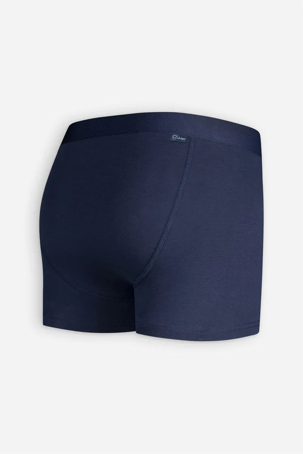 A-dam Dark Navy Solid Boxer
