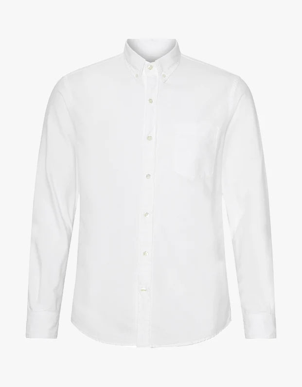 Colorful Standard Organic Button Down Shirt Optical White