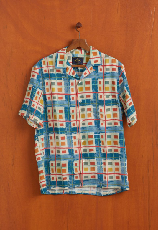 Portuguese Flannel Color Case Short Sleeve Shirt