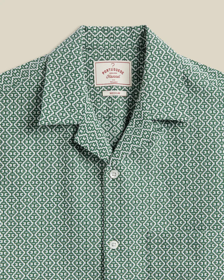 Portuguese Flannel Portuguese Tile - Green