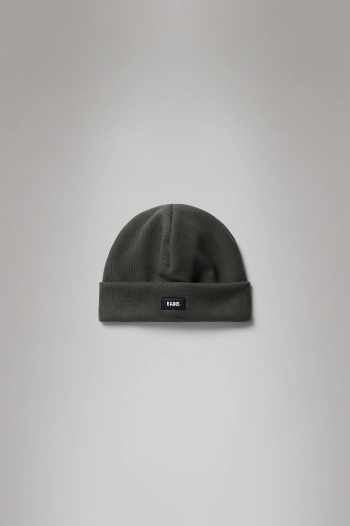 Rains Ribbed Fleece Beanie