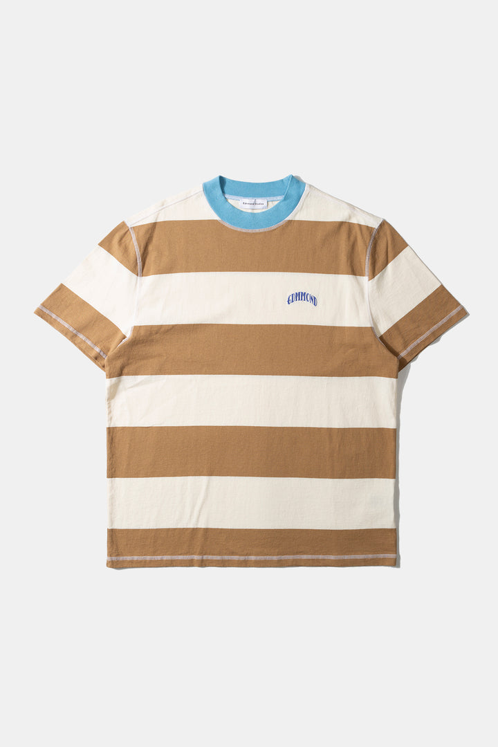 Edmmond Studios Striped Top - Plain Brown