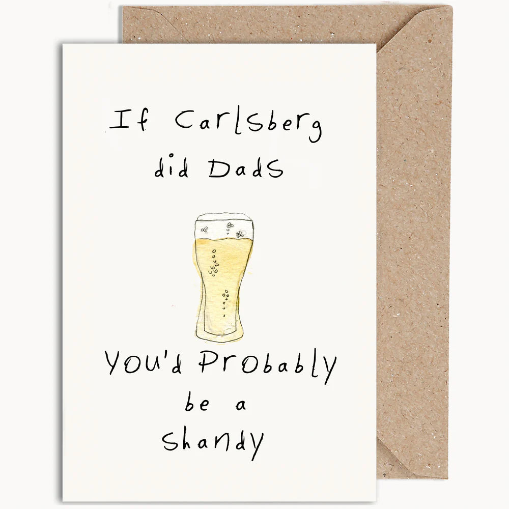 Weird Watercolours If Carlsberg Did Dads Card