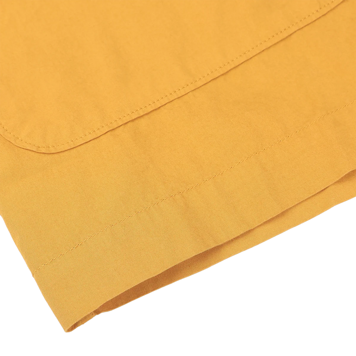 Universal Works Organic Fine Poplin Bakers Overshirt - Golden Brown