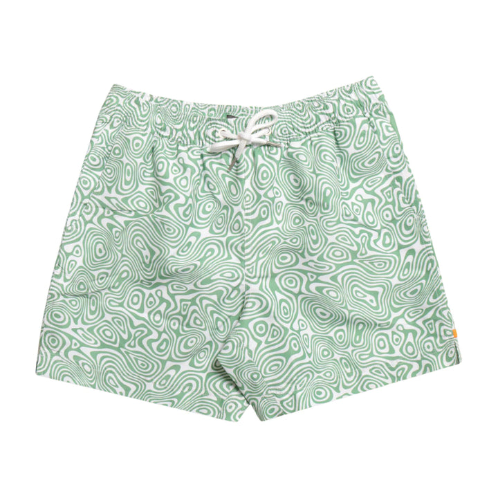 Far Afield Kaleidoscope Printed Swim Shorts