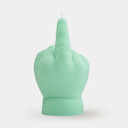 CandleHand Pastel Green F*CK YOU baby hand candle