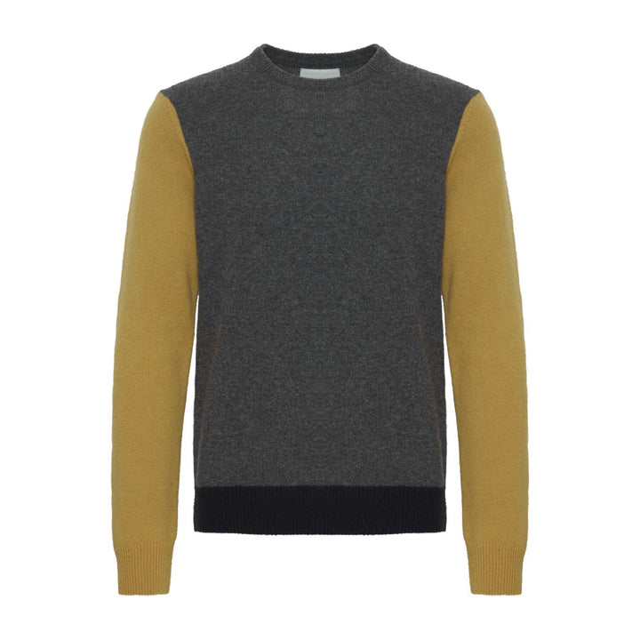 Casual Friday Karl Crew Lambswool Knit - Grey