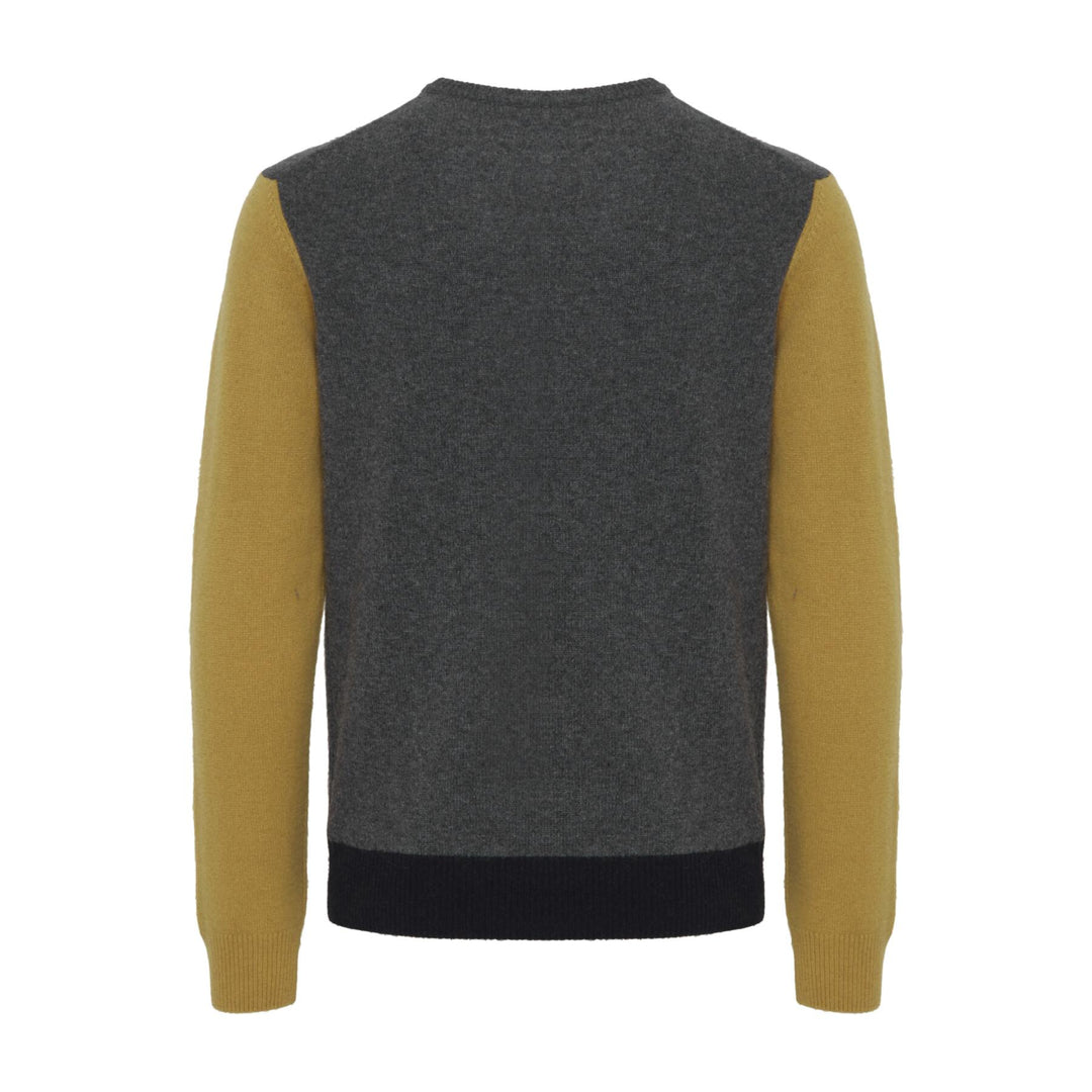 Casual Friday Karl Crew Lambswool Knit - Grey