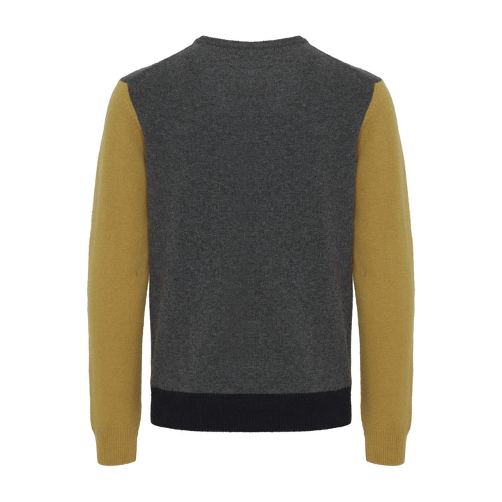 Casual Friday Karl Crew Lambswool Knit - Grey