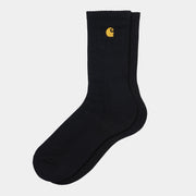 Carhartt WIP Chase Socks Black/Gold