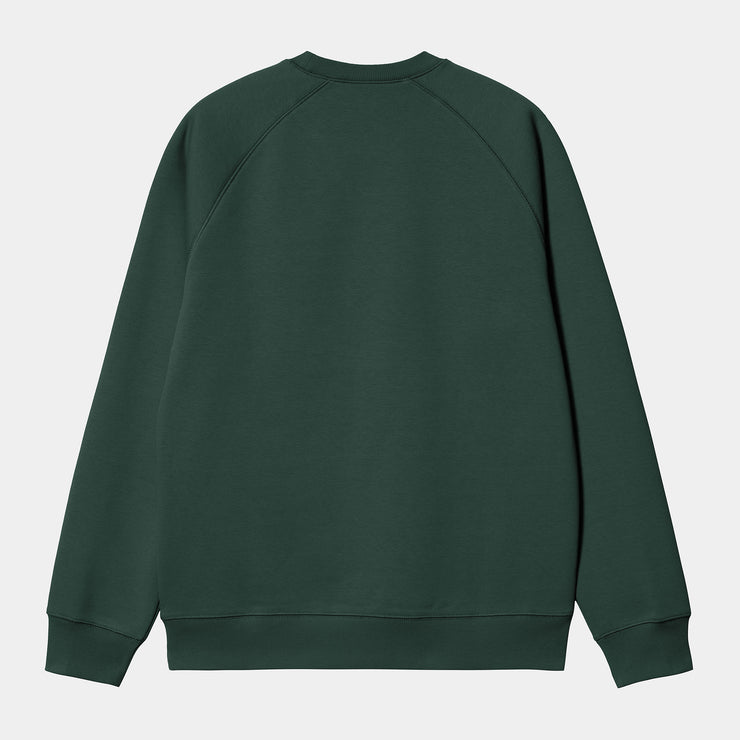 Carhartt WIP Chase Sweatshirt Discovery Green/Gold