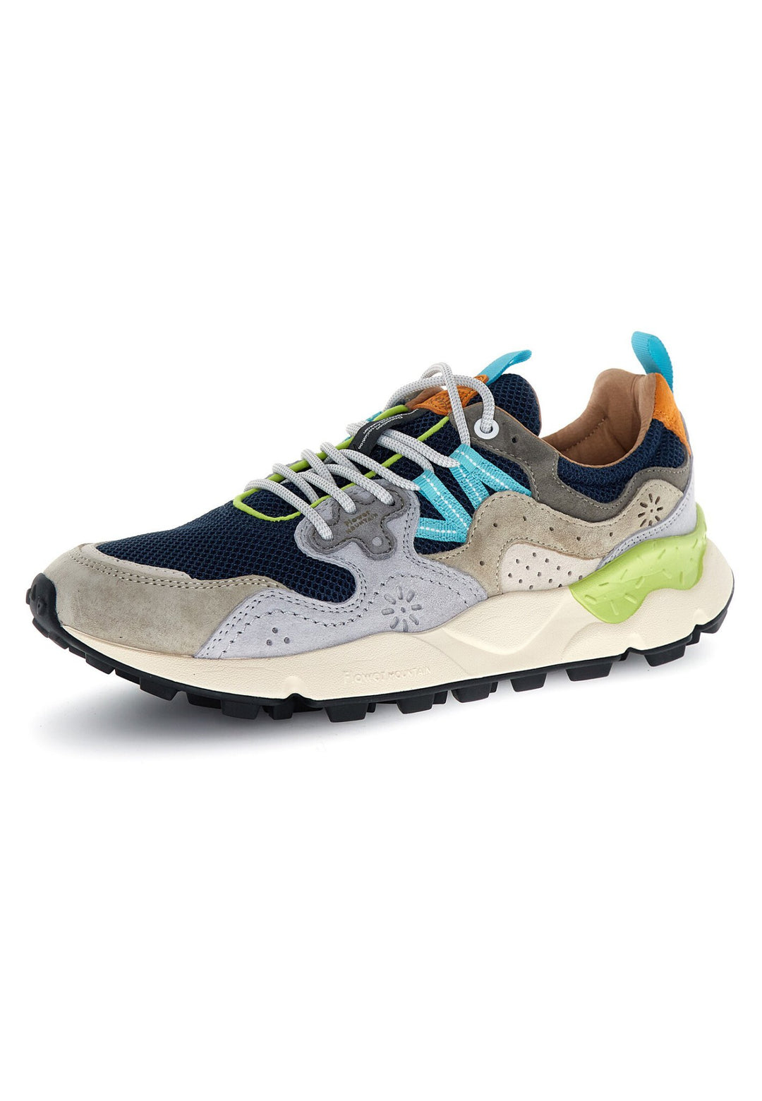 Flower Mountain Yamano 3 - Light Grey/ Navy