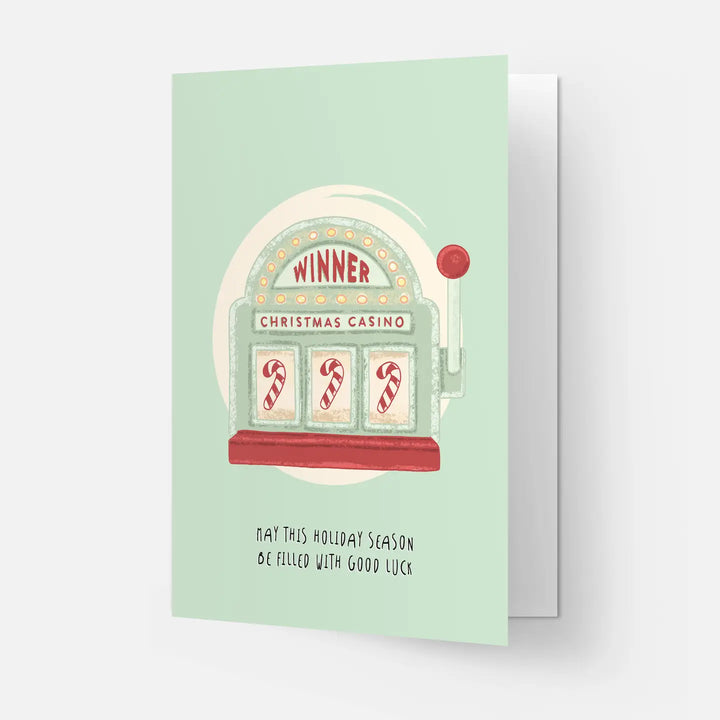 Kaart Blanche - Christmas Casino Card