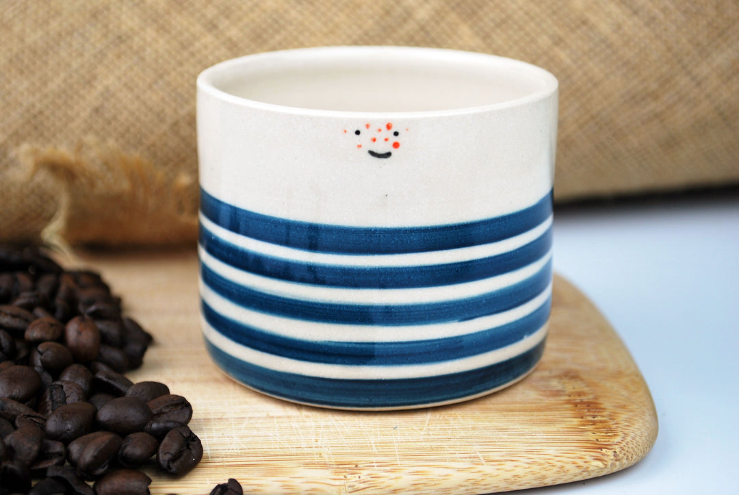 Modern Pottery Flat White Cup