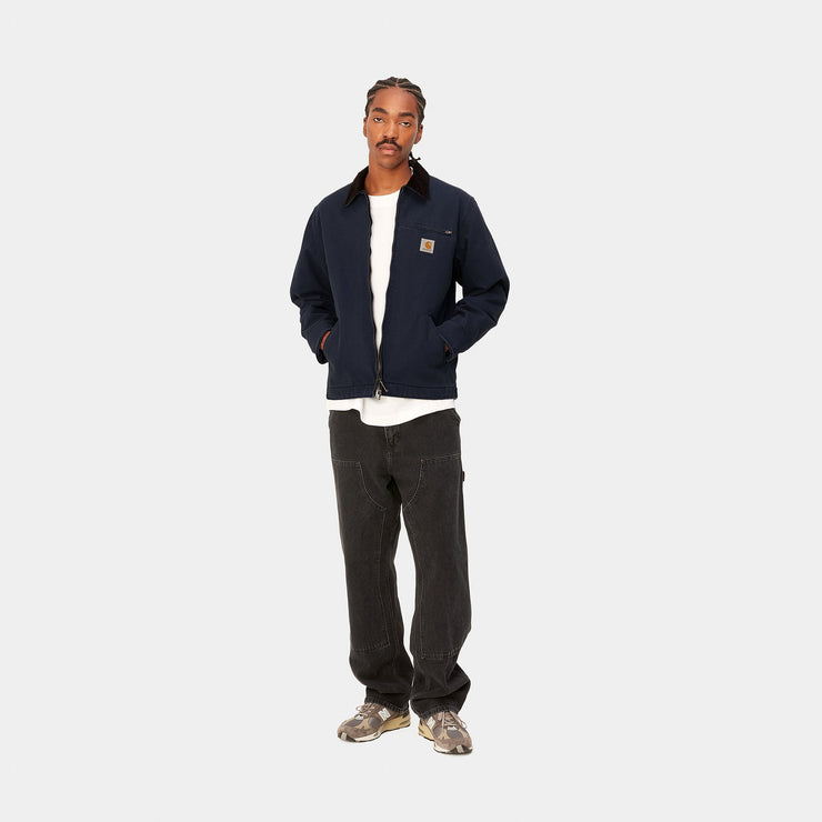 Carhartt WIP Detroit Jacket Blue/Black (rigid)