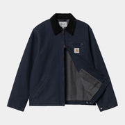 Carhartt WIP Detroit Jacket Blue/Black (rigid)