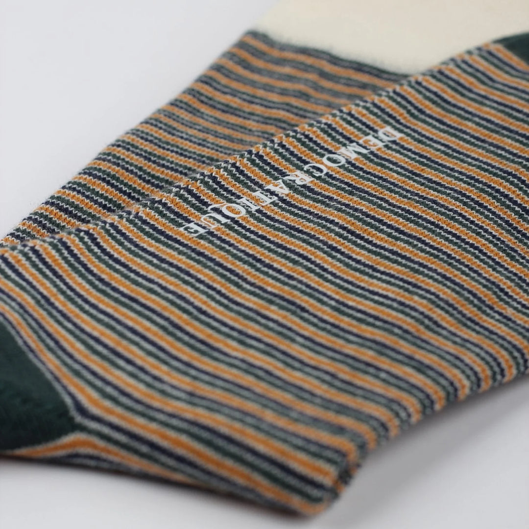 Democratique Socks Originals Ultralight Stripes Organic Cotton