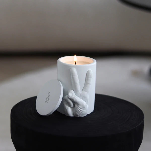 CandleHand Scented Peace Candle