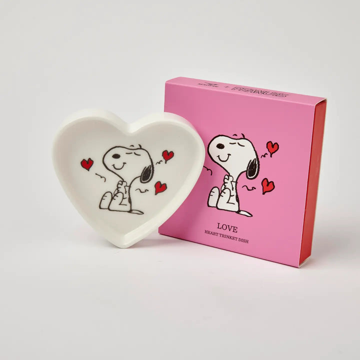 Peanuts Heart Shaped Trinket Dish - Love