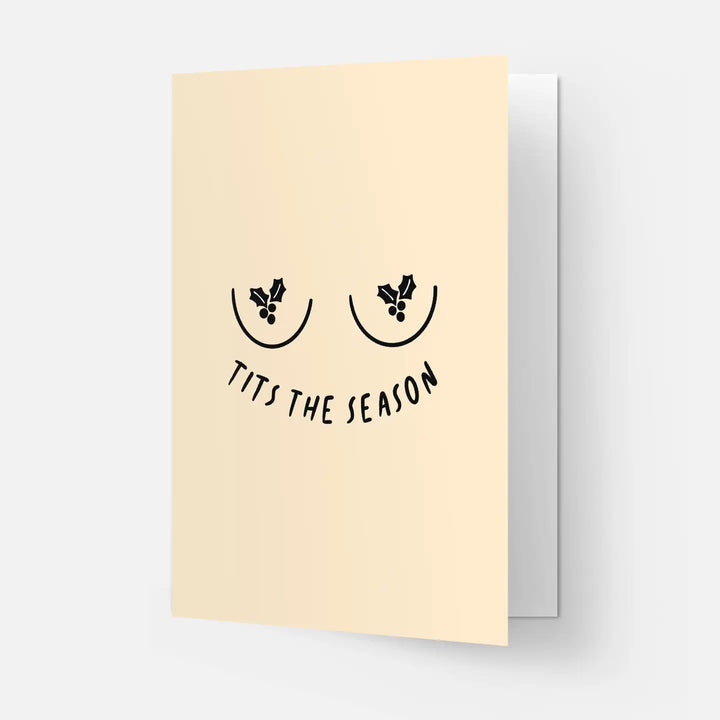 Kaart Blanche - Tits The Season Card