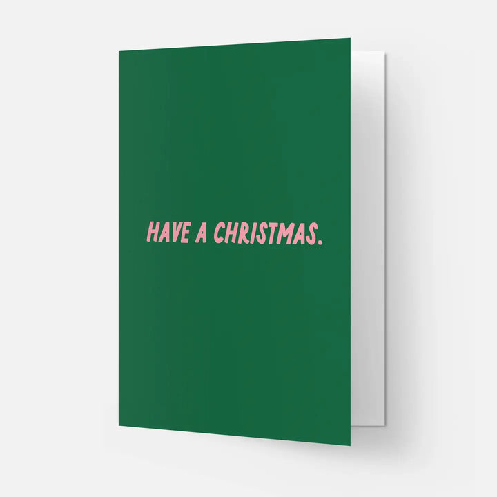 Kaart Blanche - Have A Christmas Card