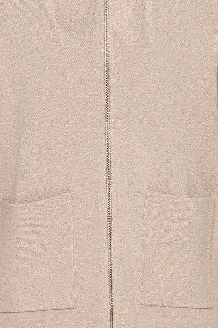 Casual Friday Claes Knitted Zipper Cardigan