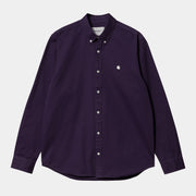 Carhartt WIP L/S Madison Shirt Cassis/Wax