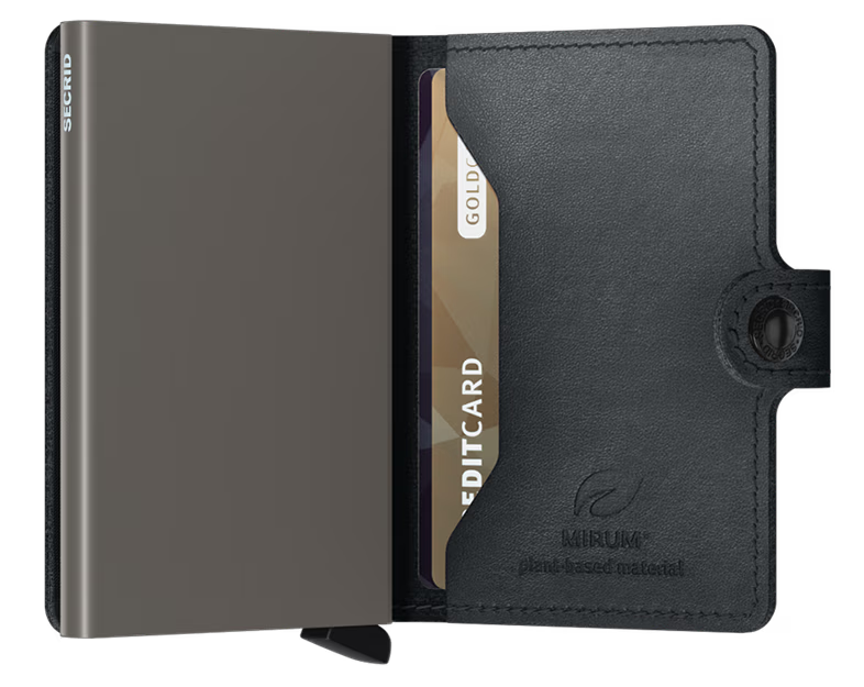 Secrid Miniwallet MIRUM Plant- Based Black