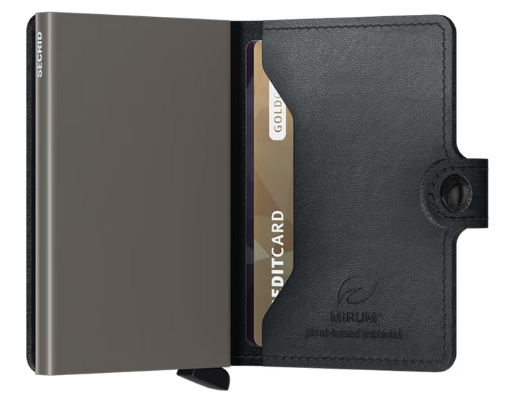 Secrid Miniwallet MIRUM Plant- Based Black