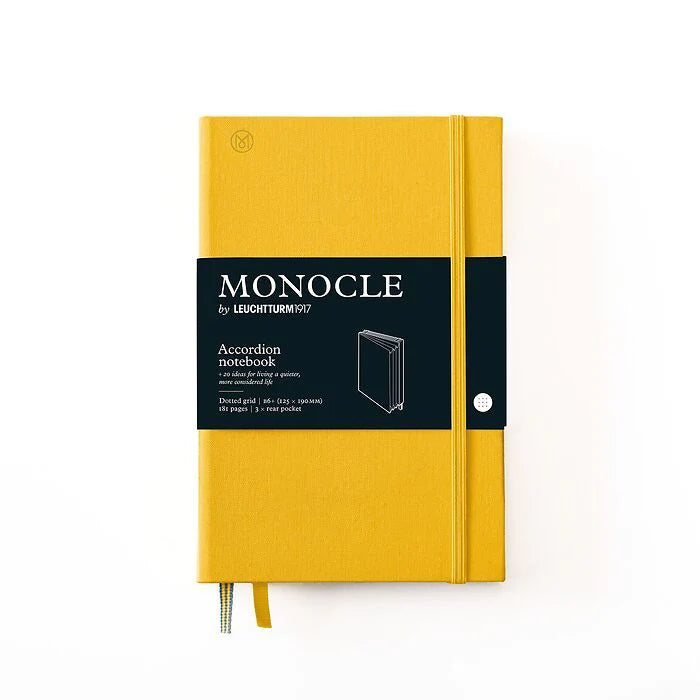 Monocle By Leuchtturm The Wallet / Accordion Notebook B6+ 125 x 190 mm