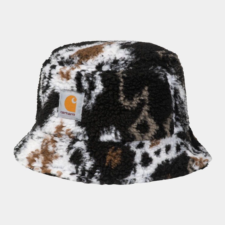 Carhartt WIP Prentis Bucket Hat Baru Jacquard Black