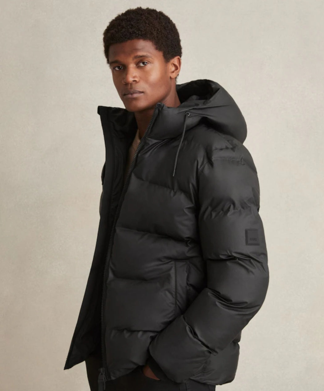 Rains Alta Short Puffer Jacket
