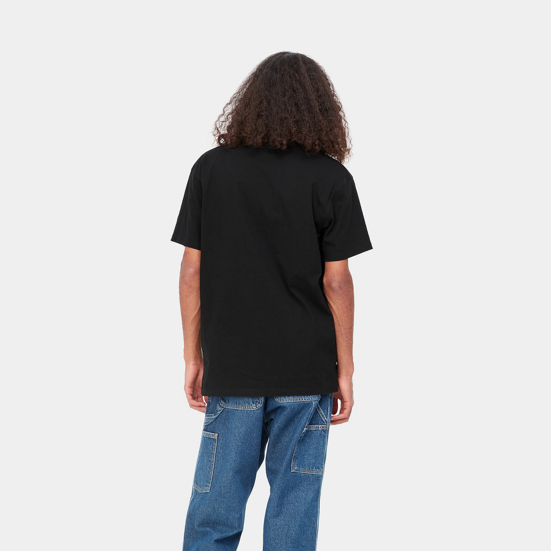 Carhartt WIP American Script S/S T-Shirt Black