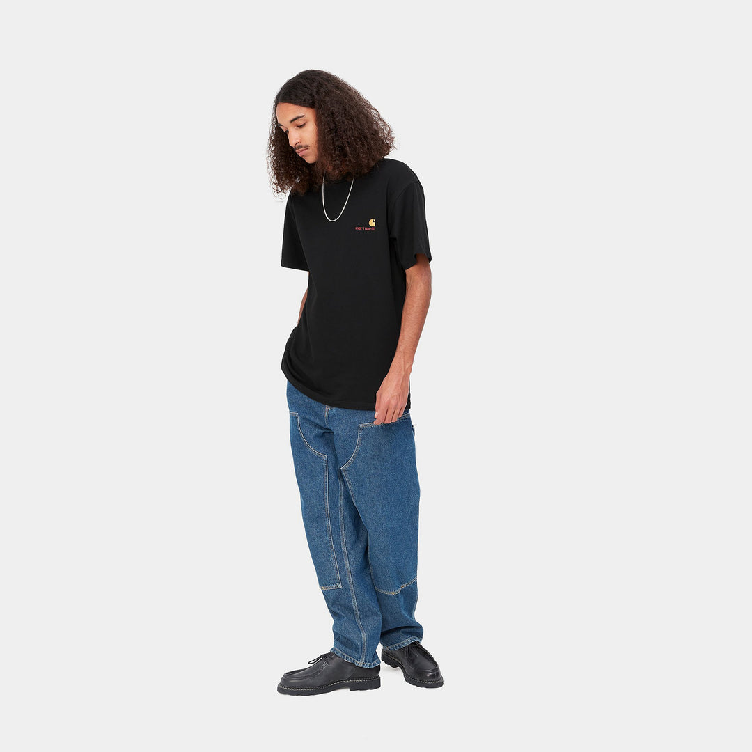 Carhartt WIP American Script S/S T-Shirt Black