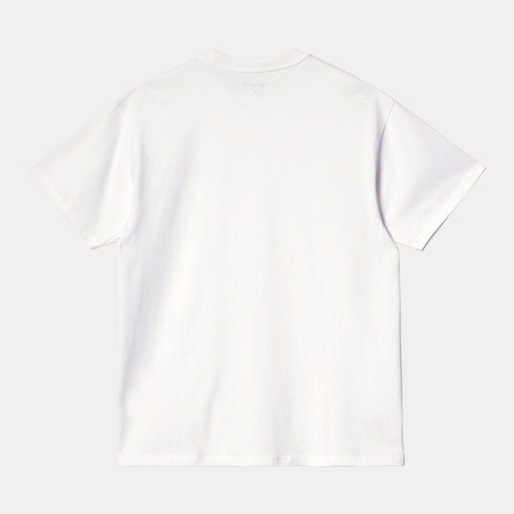 Carhartt WIP S/S American Script T-Shirt - White