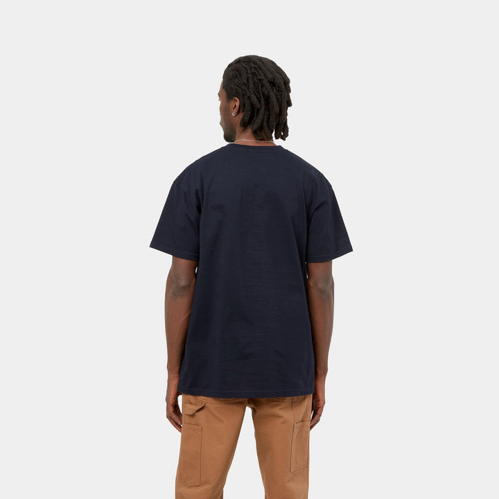 Carhartt S/S WIP Chase T-Shirt - Navy