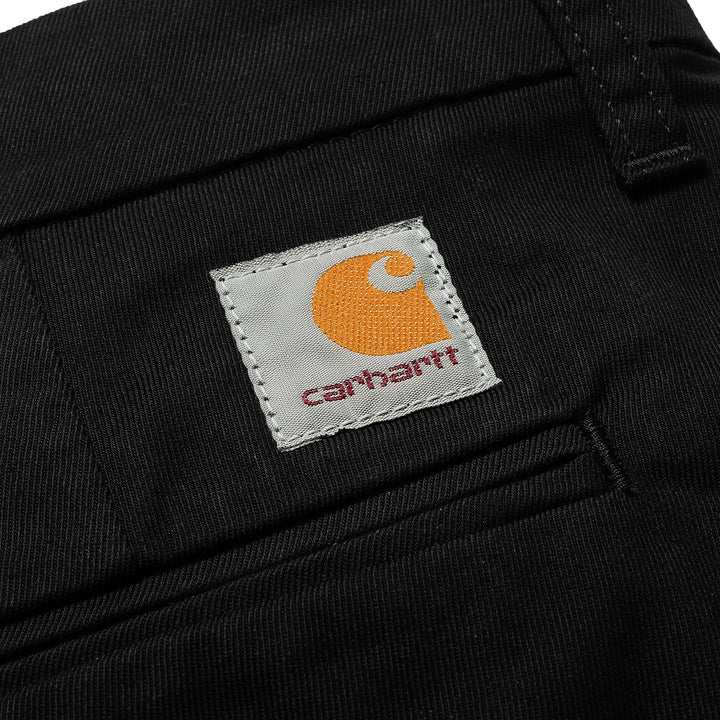 Carhartt WIP Sid Pant Black (Rinsed)